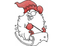 Stickdatei - Winter Gnom 8